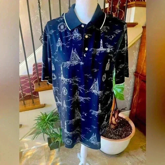 Lands End Men’s pullover 100% Supima Cotton Medium. 38/40.  Excellent condition - Picture 7 of 10